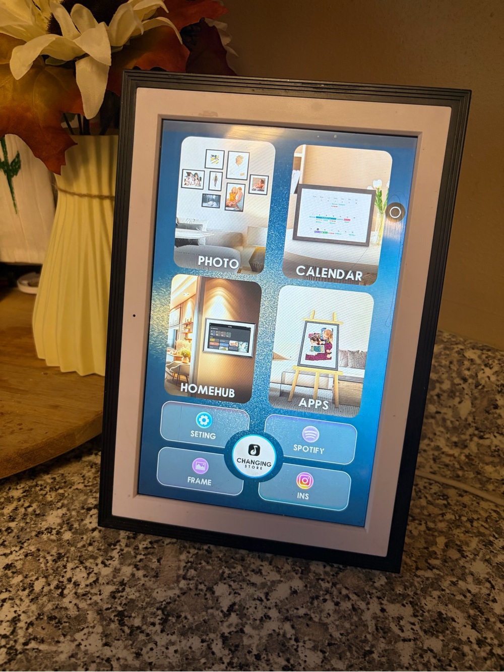 Changing touch smart calendar